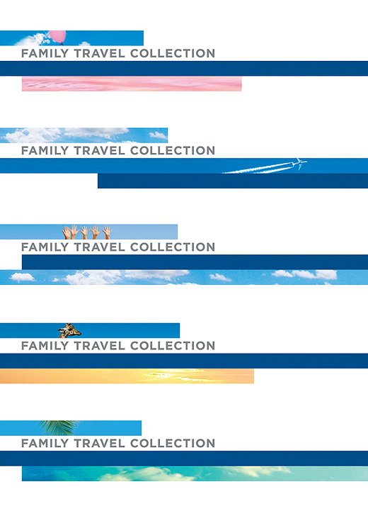 Фрагментация при составлении имиджа бренда в логотипе Family Travel Collection Составление имиджа бренда через фрагментацию. На примере Family Travel Collection