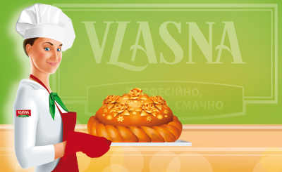 СТМ Vlasna. Разработка корпоративных героев 