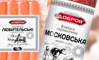 ТМ «Добров». Разработка упаковки 