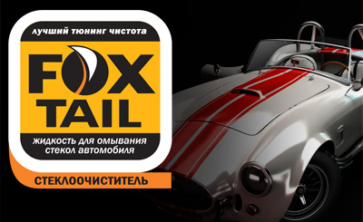 TM `FoxTail`. Разработка логотипа (автомобильные стеклоомыватели)
