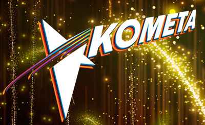 TM Комета. Логотип и торговый знак  (фейерверк)