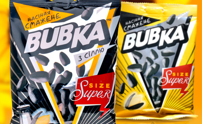 TM `Bubka`. Разработка упаковки (снековая группа)