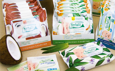 TM `Herbalis`. Разработка упаковки ( средство по уходу за телом) 