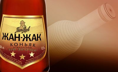 TM `Жан-Жак`. Дизайн бутылки
