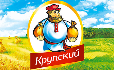 TM `Крупский`. Логотип и торговый знак (бакалея)
