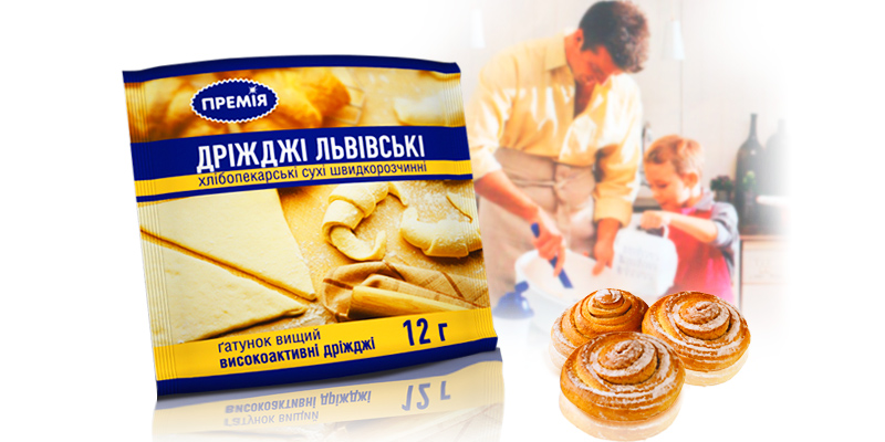 Разработка дизайна упаковки дрожжей