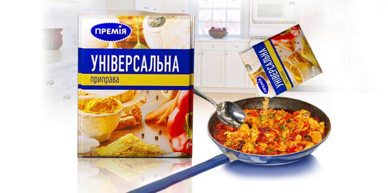 Разработка дизайна упаковки приправы