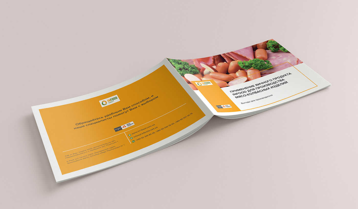 разработка серии маркетинг китов для продукции завода инфуд Infood, решения для брендов, GBS