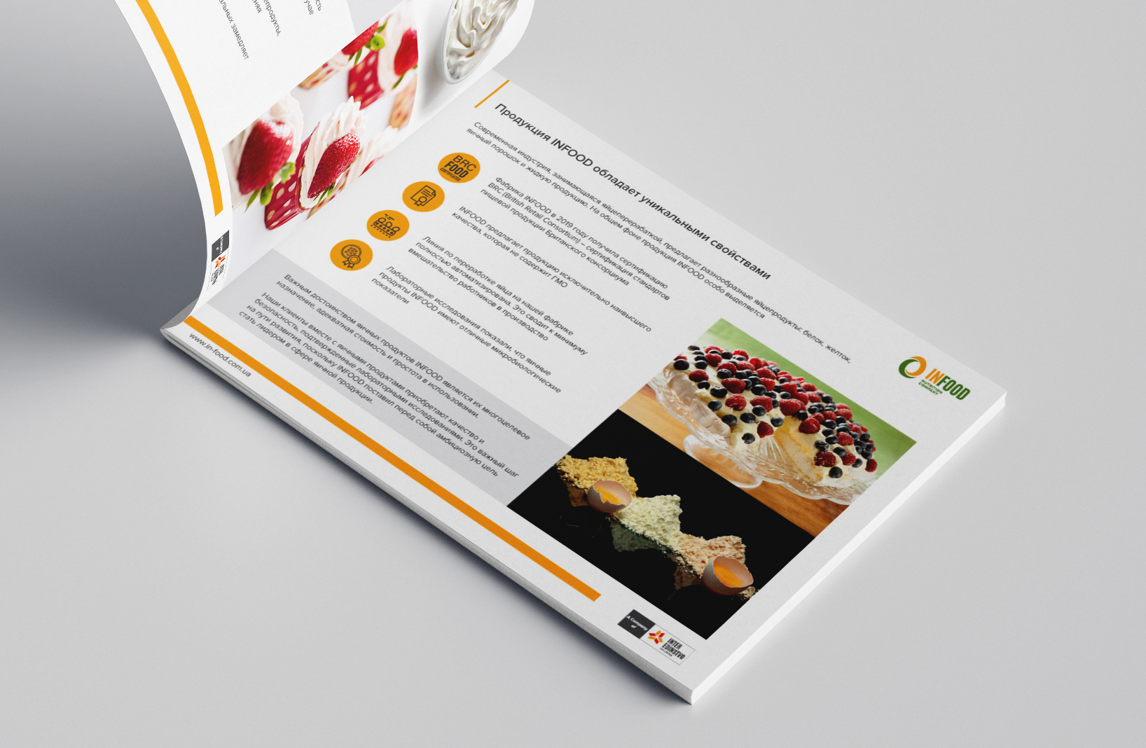 разработка серии маркетинг китов для продукции завода инфуд Infood, решения для брендов, GBS