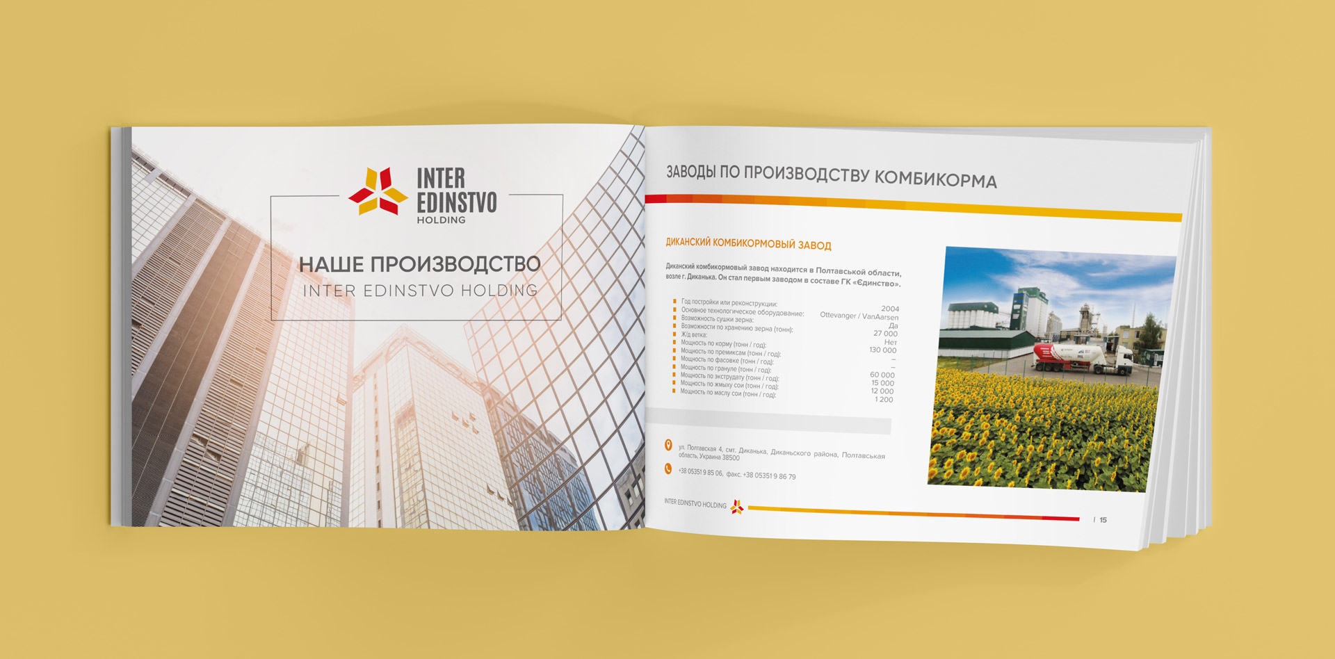 разработка брендинга для Inter Edinstvo Holding
