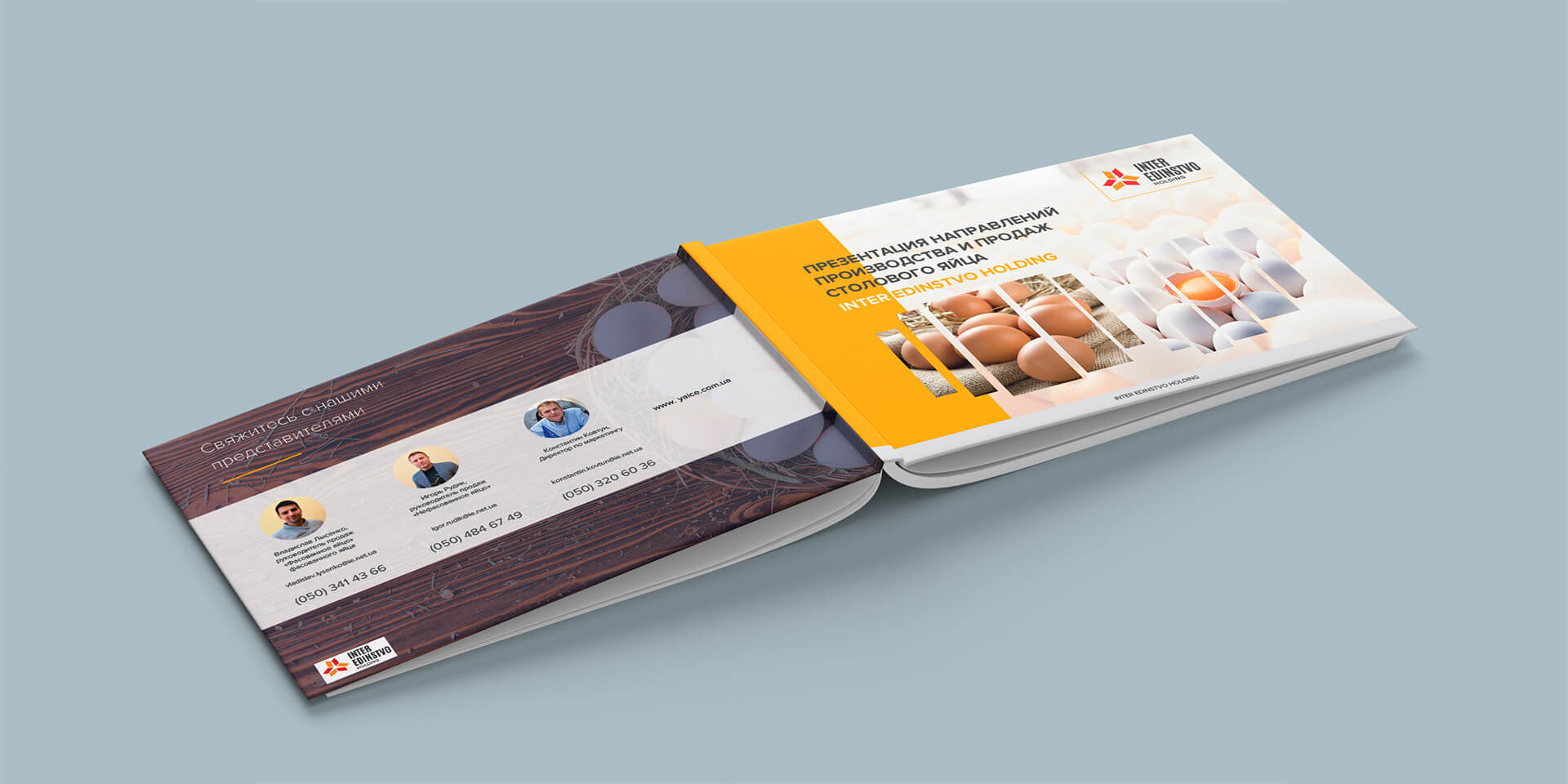 дизайн sales-материалы маркетинг кит Inter Edinstvo Holding GBS Решения для брендов