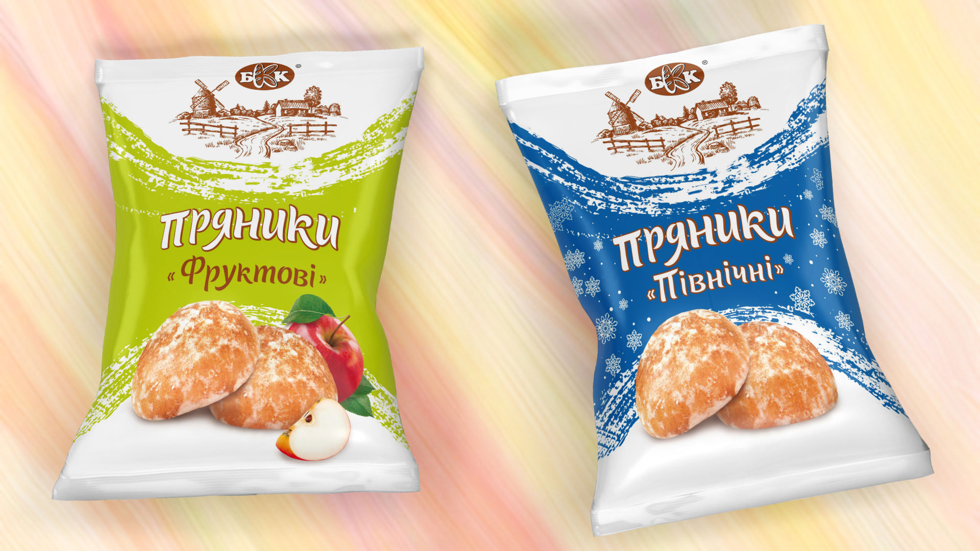 дизайн упаковки пряников БКК