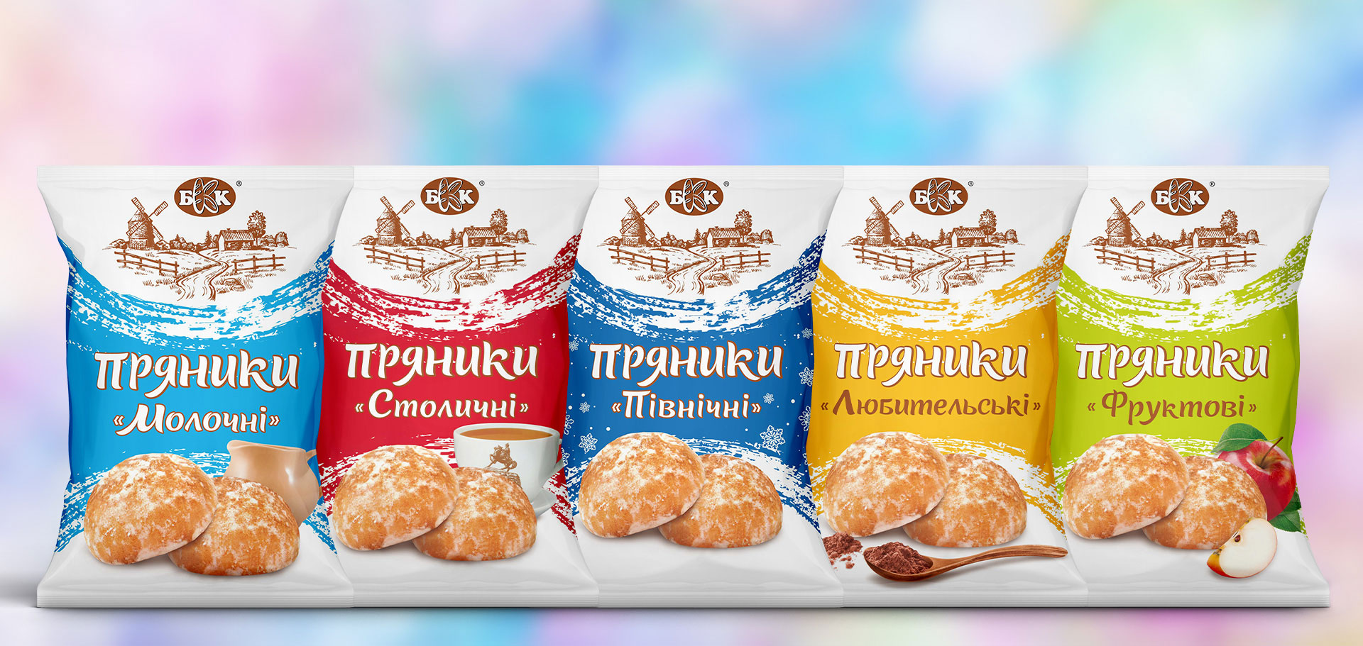 дизайн для бренда кондитерских изделий