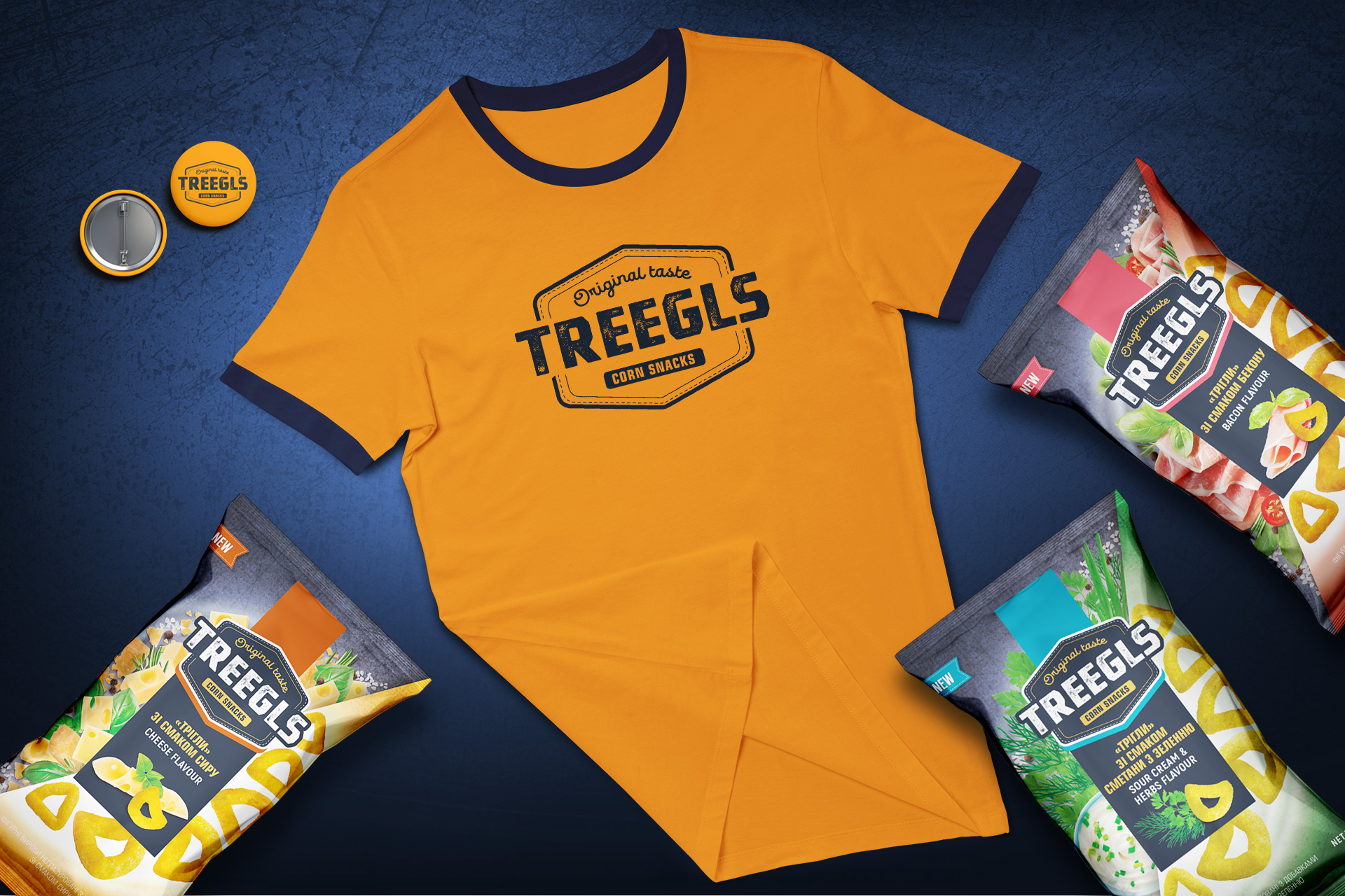 айдентика для торговой марки treegls