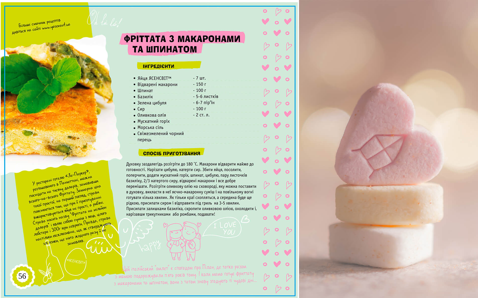 розробка дизайну кулінарної книги, Ясенсвіт дизайн бренду, рішення для брендів, GBS