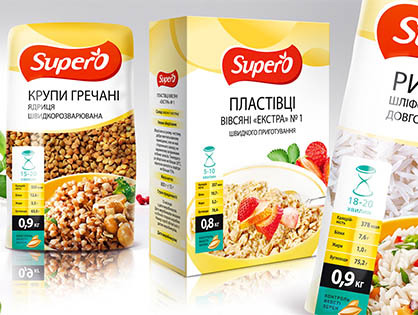 СТМ Supero: розробка дизайну упаковки та етикетки