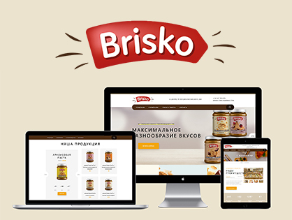 Розробка інтернет магазину для ТМ Brisko