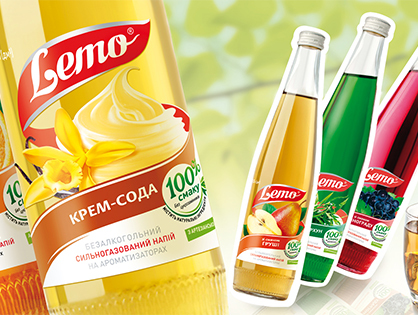 Розробка етикетки лимонаду ТМ Lemo: бренди лимонадів
