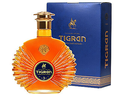 Розробка дизайну упаковки – Коньяк Tigran