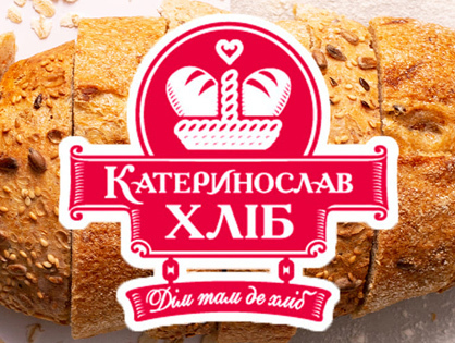 Брендинг хлібо-булочної продукції TM Катеринослав хліб, розробка дизайну упаковки